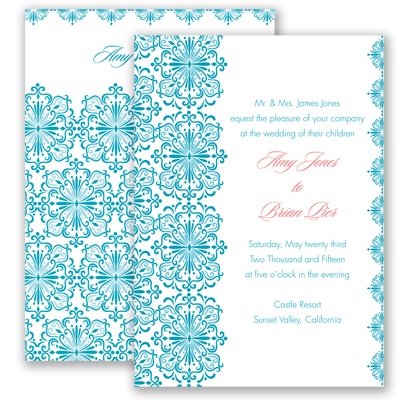 Joyous Day - Malibu - Invitation