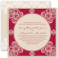 Mehndi Magic - Apple - Invitation