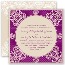 Mehndi Magic - Sangria - Invitation