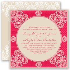Mehndi Magic - Poppy - Invitation
