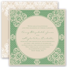 Mehndi Magic - Clover - Invitation