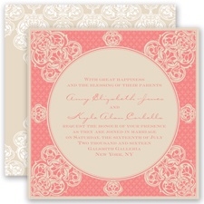 Mehndi Magic - Coral Reef - Invitation