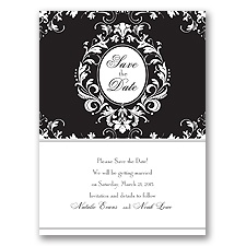 Epic Romance - Save the Date Card