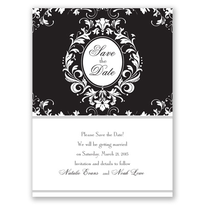 Epic Romance - Save the Date Card