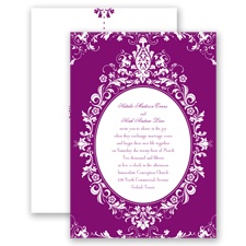 Epic Romance - Sangria - Invitation