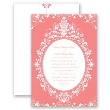 Epic Romance - Coral Reef - Invitation
