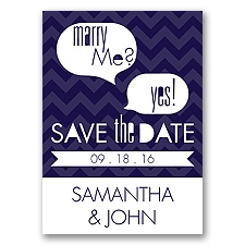 Marry Moment - Lapis - Save the Date Magnet