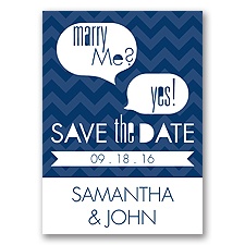 Marry Moment - Marine - Save the Date Magnet