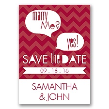 Marry Moment - Apple - Save the Date Magnet