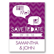 Marry Moment - Sangria - Save the Date Magnet
