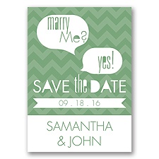 Marry Moment - Clover - Save the Date Magnet