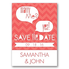 Marry Moment - Guava - Save the Date Magnet