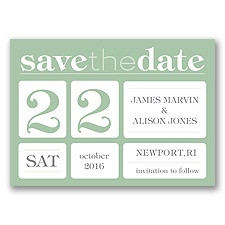 Delightful Date - Meadow - Save the Date Magnet