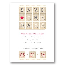 Word Games - Watermelon - Save the Date