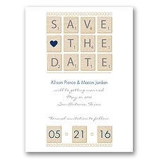 Word Games - Marine - Save the Date
