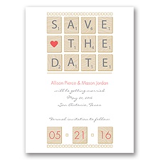 Word Games - Guava - Save the Date