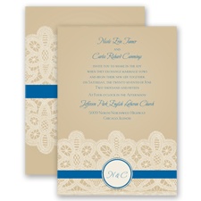 Wrapped In Lace - Horizon - Invitation