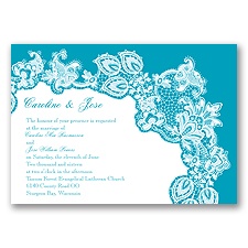 Lacy Delight - Malibu - Invitation