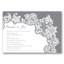 Lacy Delight - Mercury - Invitation