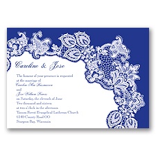 Lacy Delight - Regency - Invitation
