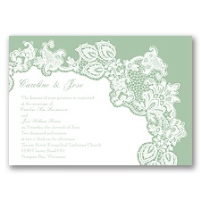 Lacy Delight - Meadow - Invitation