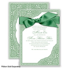 Vintage Romance - Clover - Invitation