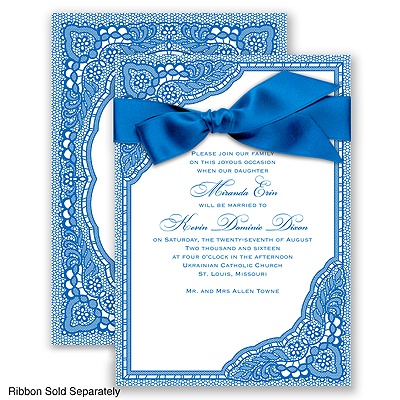 Vintage Romance - Horizon - Invitation