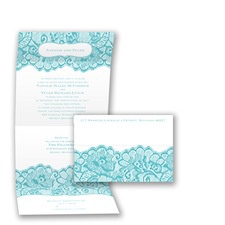 Chantilly Chic Seal and Send - Pool - Invitation