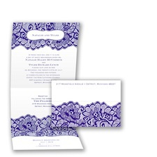 Chantilly Chic Seal and Send - Regency - Invitation