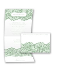 Chantilly Chic Seal and Send - Meadow - Invitation