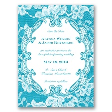 Lace Embrace - Malibu - Save the Date