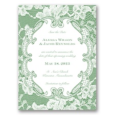 Lace Embrace - Clover - Save the Date