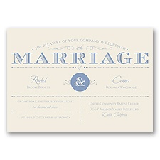 Dapper Day - Bluebird - Invitation