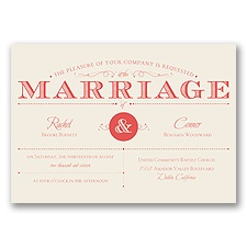 Dapper Day - Guava - Invitation