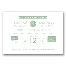 Modern Romance - Meadow - Invitation