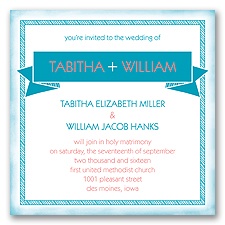 Brilliant Banner - Malibu - Invitation