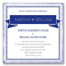 Brilliant Banner - Regency - Invitation