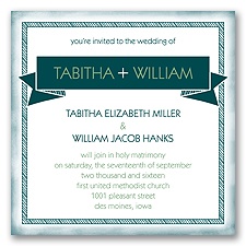 Brilliant Banner - Gem - Invitation