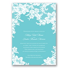 Lace Fantasy - Pool - Invitation