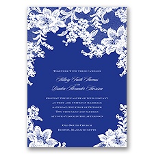 Lace Fantasy - Regency - Invitation