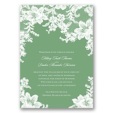 Lace Fantasy - Clover - Invitation
