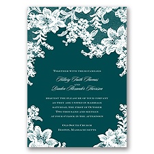 Lace Fantasy - Gem - Invitation