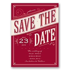 Today is the Day - Apple - Save the Date