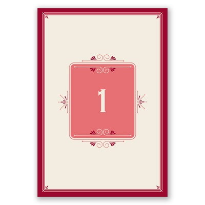 Today is the Day - Apple - Table Number