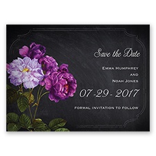 Ravishing Roses - Sangria - Save the Date