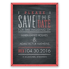 Pretty Proclamation - Save the Date
