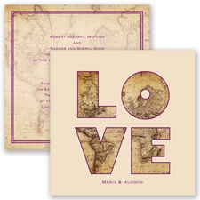 Global Romance - Sangria - Invitation