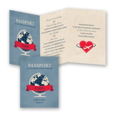 Passport to Love - Invitation