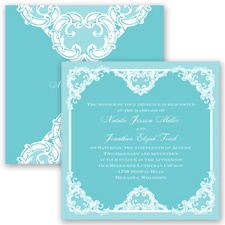 Love Lace - Pool - Invitation