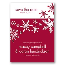 Snowflake Melody - Save the Date